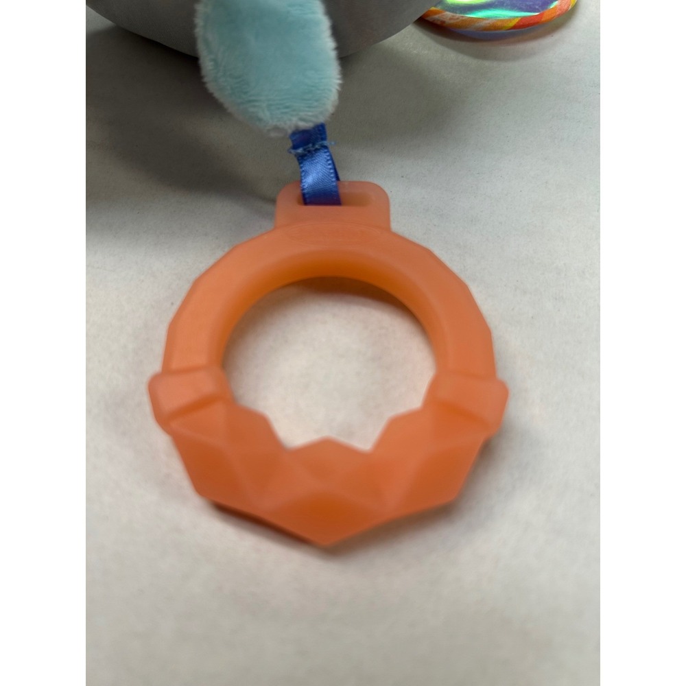 Infantino Gogaga Big Softy Sea Chime Blue Whale Baby Stroller Toy Teether Mirror - Picture 10 of 16